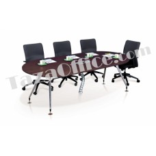 Oval Conference Table with Abies Leg